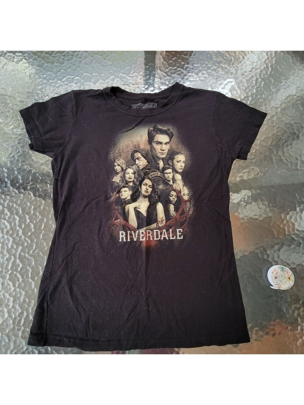 Black Riverdale Graphic T-Shirt Size L